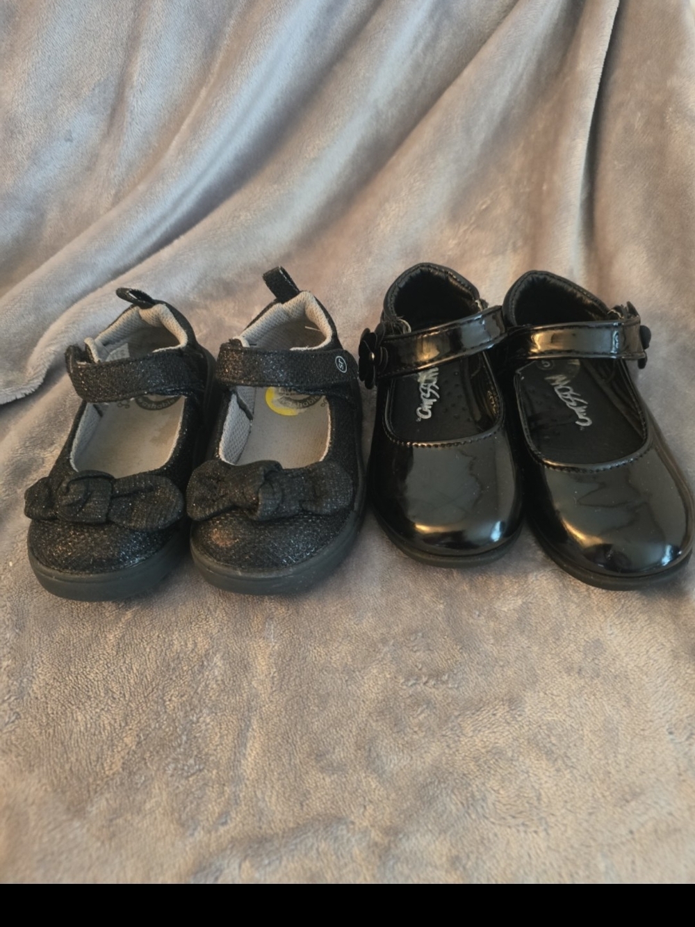 Stride Rite Girls Black Mary Jane Dress Shoes - Pair